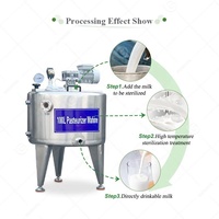 Cuve de Pasteurisation Ultrasonique 100L pour Jus, Pasteurisateur