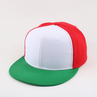 Gorra de Béisbol Ajustable de 6 Paneles de Acrílico para Adultos, Estilo Nuevo, Comercio Exterior Transfronterizo, Color-Block LTSS para Hip-Hop y Baile Urbano