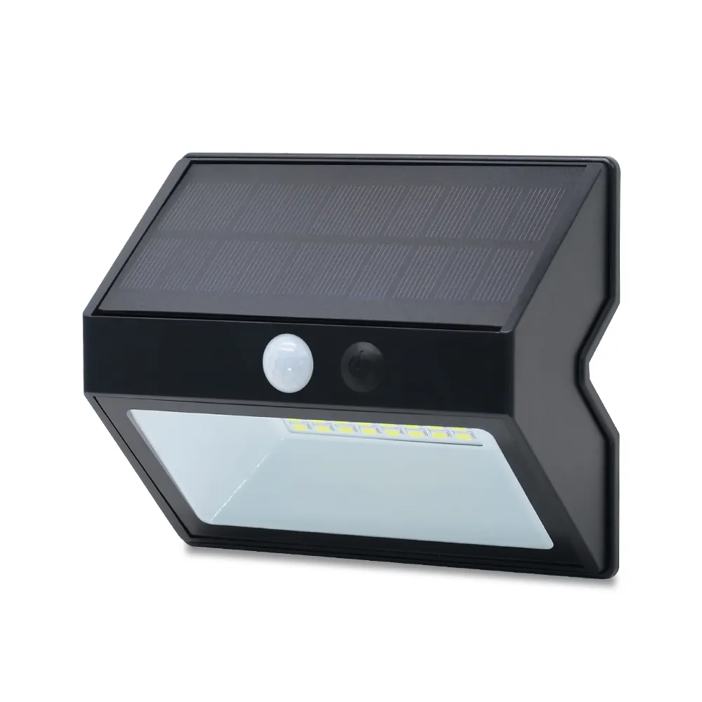 Projecteur solaire imperméable conforme à la norme IP65, éclairage d'extérieur, super lumineux, avec 4 modes de travail, w