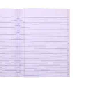 Cahier de composition à lignes larges, 100 feuilles, imprimé, avec fil à coudre, motif marbré, pour la <span class=keywords><strong>rentrée</strong></span> scolaire - Product Image 3