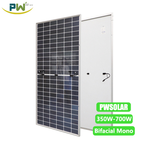 แผงโซลาร์เซลล์ PWSOLAR 700W-720W แบบสองหน้า PERC BIPV HJT ครึ่งเซลล์ กระจก N-Type IBC HBC OEM PW700Wp-132M ประสิทธิภาพ 22.53% รับประกัน 12 ปี - Product Image 2