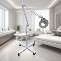 Beauté professionnelle en Nylon LED lumière froide loupe sourcil lumière de tatouage à quatre pattes pour la conception de roues d'acné de choix de cils