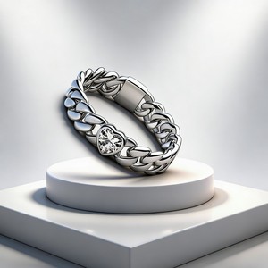 Anillo Romántico <span class=keywords><strong>de</strong></span> Plata 925 con Diseño Irregular <span class=keywords><strong>de</strong></span> Doble Corazón y <span class=keywords><strong>Rosa</strong></span>, Joyería <span class=keywords><strong>de</strong></span> Alta Gama para Bodas <span class=keywords><strong>de</strong></span> Mujer - Product Image 2