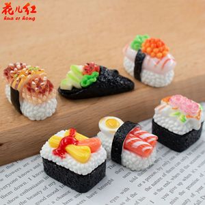 ชุดตุ๊กตาทำอาหารซูชิแบบม้วน 3 มิติ ใหม่ล่าสุด พร้อมชาร์มตกแต่งเคสมือถือ DIY ด้วยเทคนิคการเคลือบน้ำมัน รูปผลไม้/อาหาร - Product Image 4