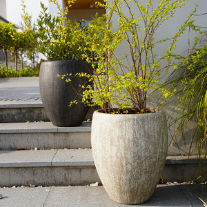 Grand et élégant pot de fleurs en <span class=keywords><strong>plastique</strong></span> P133, cylindre d'eau, présentoir robuste pour plantes aquatiques, nénuphars pour jardin - Product Image 6