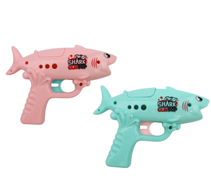 Wholesale Plastic Shark <strong>Lollipop</strong> <strong>Gun</strong> for Kids-Hard Candy Capsule Toy - Product Image 1