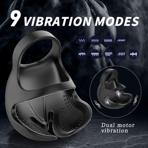 Anillo Vibrador para Pene, Masajeador con Forma de Huevo, Juguete de Estimulación para Adultos, Accesorio Sexual Íntimo para Hombres, Resistente al Agua IPX7 - Product Image 4