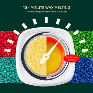 Chauffe-<span class=keywords><strong>cire</strong></span> électrique 500 ml, appareil de fusion de <span class=keywords><strong>cire</strong></span> pour épilation avec contrôle automatique de la température pour une épilation professionnelle - Product Image 5