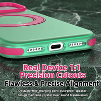 Étui de téléphone magnétique mat N52 ultra-résistant pour iPhone 18 Pro Max, 17, 16, 15, 14, 13 Pro Max – Coque hybride givrée antichoc en TPU et PC – OEM
