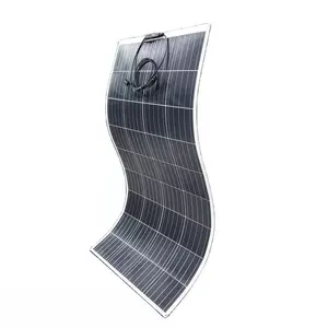 Camping Semi flexible mono kristalline 200W 300W 400W Solar panel RV Power Flexible Solarpanels