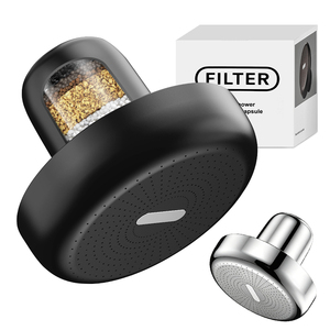 Anti-Hair Loss Prevention Filter High Pressure Professional Water Filter Purifier <b>System</b> ABS Material <b>Shower</b> Filter - Product Image 2