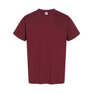 T-shirt da Uomo OEM di Alta Qualità Personalizzabile con Logo del Proprio Marchio 100% Cotone Girocollo Tinta Unita Casual - Product Image 6