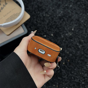 Étui vintage en cuir PU anti-perte et antichoc pour écouteurs sans fil 1 <span class=keywords><strong>2</strong></span> 3 Pro <span class=keywords><strong>2</strong></span> & 4, boîte de charge - Product Image 5