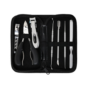 Nouveau kit de pédicure en acier inoxydable 7 pièces, coupe-ongles pour ongles incarnés, coupe-ongles rotatif à 360°, vente en gros - Product Image 2