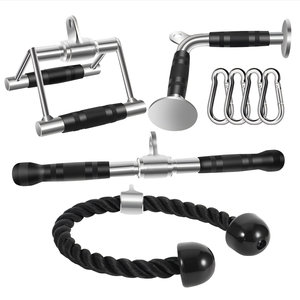 ONESTARSPORTS Trend Gym Barre de traction rotative en forme de V <span class=keywords><strong>Poulie</strong></span> Câble Accessoires Fitness Haltérophilie <span class=keywords><strong>Poignée</strong></span> d'entraînement - Product Image 6