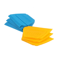 4.8*3.5CM téléphone écran raclette plastique bleu moyen doux grattoir Mini PPF raclette vinyle Mini pour Auto