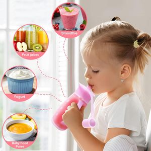 Bolsas de Almacenamiento de Leche Materna de Silicona Reutilizables, Plegables, Libres de BPA, con Logotipo Personalizado, Aptas para Alimentos, con Asa, Ecológicas y Fáciles de Limpiar - Product Image 2