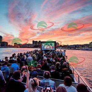 Écran de projecteur gonflable, pour home cinéma à l'extérieur - Product Image 4