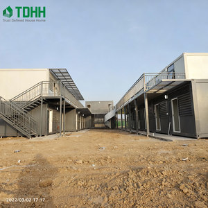 Maison conteneur préfabriquée, maison modulaire, espace multifonctionnel : bureau, hébergement, réunion et exposition, <span class=keywords><strong>service</strong></span> tout-en-un - Product Image 3