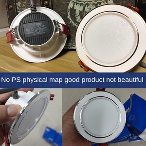 Luz Comercial Antideslumbrante IP65 de 18 W, 3000 K/4000 K/6000 K, Luz de Techo para Oficina, Luz LED Empotrada Delgada de 6 Pulgadas - Product Image 3