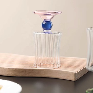<span class=keywords><strong>Verres</strong></span> <span class=keywords><strong>à</strong></span> <span class=keywords><strong>vin</strong></span> élégants au design rétro, en verre borosilicate haute résistance, pour café et <span class=keywords><strong>vin</strong></span>, jolies tasses <span class=keywords><strong>à</strong></span> <span class=keywords><strong>vin</strong></span>, en promotion - Product Image 4