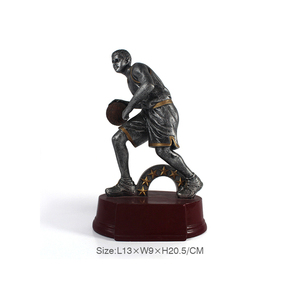 Offre spéciale vente en gros trophée de football en résine trophée de sport en résine trophée en résine - Product Image 5