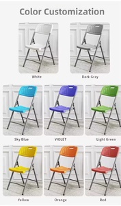 Cheap Wholesale Camping Folding <strong>Foldable</strong> White Plastic Outdoor Fold Garden Set Furniture <strong>Table</strong> and <strong>Chairs</strong> <strong>for</strong> Events Party - Product Image 2