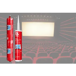 TS-911 Durable Flame-retardant no smell silicone sealant FV-0 Level Fireproof for Hotel