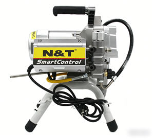 Pulvérisateur industriel sans air haute pression 1800W avec prise personnalisée, moteur sans balais 3,2L/min, tuyau de 15M, machine de pulvérisation de peinture en gros - Product Image 4