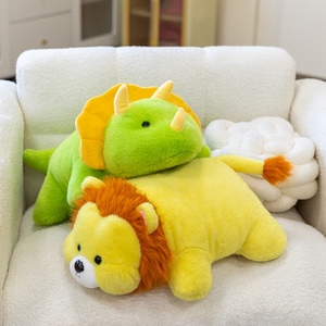 Peluches Personalizados a Partir <span class=keywords><strong>de</strong></span> <span class=keywords><strong>Dibujos</strong></span>, Animales <span class=keywords><strong>de</strong></span> Peluche, Dinosaurio, Conejo, Vaca, Hipopótamo, Almohadas <span class=keywords><strong>para</strong></span> Abrazar en la Cama - Product Image 3