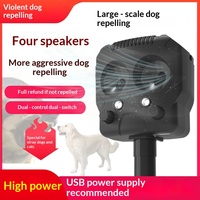Dispositif répulsif à ultrasons continu haute puissance pour villas, garages et maisons, conçu pour éloigner les chiens errants et les chats sauvages