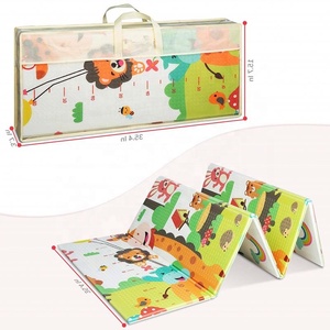 Juguete Deportivo de Espuma para Bebés y Niños Pequeños, <span class=keywords><strong>Alfombra</strong></span> de Juego <span class=keywords><strong>Plegable</strong></span> de 2 cm de Grosor con Patrón de Animales - Product Image 1