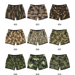 Custom Camo <strong>Shorts</strong> <strong>Men</strong> Loose Fit Desert Camouflage Drawstring Knee <strong>Length</strong> Casual Beach <strong>Shorts</strong> OEM ODM Low MOQ - Product Image 2