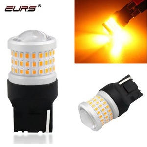EURS New 1157 Ampoules de feux de freinage LED en céramique 6000K 2016 69SMD Highlights T20 PY21W Traffic Turn Signal Compatible 1156 7440 7443 - Product Image 3