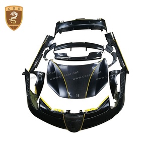 Best seller MSY stile fibra di carbonio parti della carrozzeria anteriore paraurti posteriore Spoiler Kit carrozzeria per Ferarri 458 Bodykit - Product Image 2