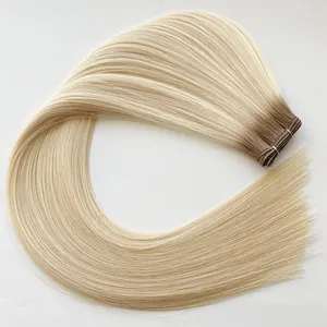 New Luxury Russian Thin Weft Ethically Sourced Double Drawn Invisible Genius Weft Extensions