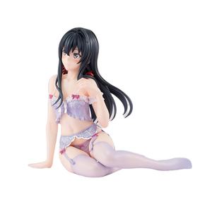 Ropa interior Sexy <span class=keywords><strong>de</strong></span> alta calidad para chica, figura <span class=keywords><strong>de</strong></span> <span class=keywords><strong>anime</strong></span> <span class=keywords><strong>de</strong></span> Yukinoshita Yukino <span class=keywords><strong>de</strong></span> 15cm, con posición <span class=keywords><strong>de</strong></span> sentado, con frase My Teen, romántica y divertida - Product Image 1