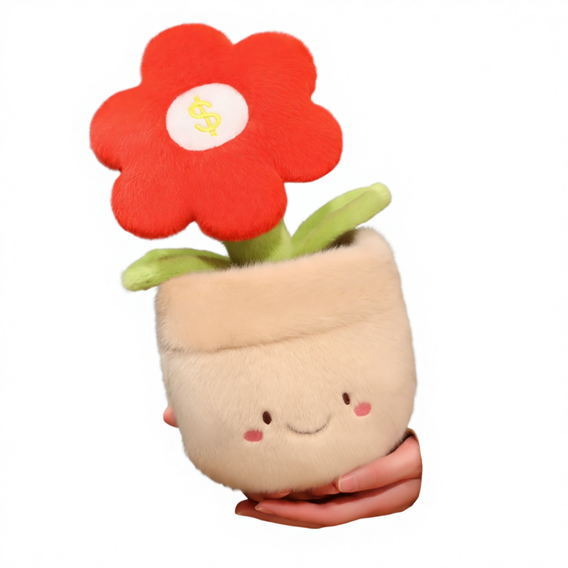 Baby Plush Potted Plant Doll Ornament