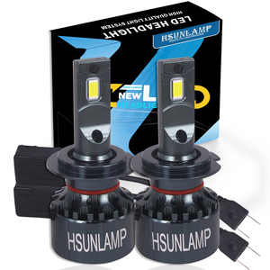 HSUN Super Bright <span class=keywords><strong>Mini</strong></span> 16000LM <span class=keywords><strong>H1</strong></span> H3 H8 H11 ha condotto le lampadine del faro, 9005 HB3 9006 HB4 ha condotto il faro, Auto F6 H4 H7 ha condotto il faro - Product Image 2