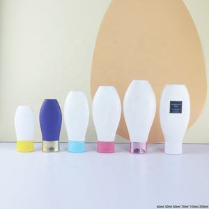 Bouteille de protection <span class=keywords><strong>solaire</strong></span> avec bouchon à vis Emballage plastique bon marché conçu pour se tenir debout à l'envers Squeeze 50ml 60ml 100ml 120ml - Product Image 2