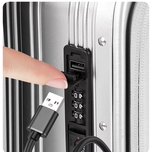 Múltiples bolsillos interiores, múltiples bolsillos, Puerto USB, <span class=keywords><strong>equipaje</strong></span> inteligente adecuado para organización de artículos, viajes de negocios - Product Image 2