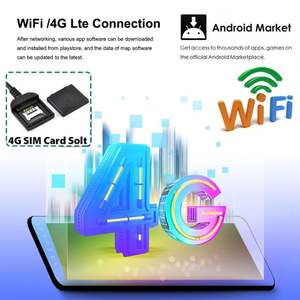 Reproductor de Radio para Auto con Android 13 para Lexus LX470 y Toyota Land Cruiser LC100 J100 2002, Pantalla Tesla, GPS, Navegación, Video y Multimedia - Product Image 2