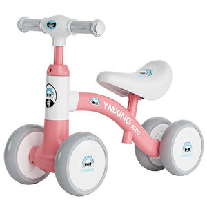 Bicicleta de Equilibrio para Niños de 4 Ruedas, Material Ecológico, Plástico+Hierro, Juguete para Montar para Niños de 1 a 8 Años, Regalo Unisex - Product Image 3