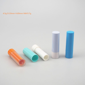 4,5G 0,15 oz color cosmético por encargo envase de plástico tubo de bálsamo labial - Product Image 4