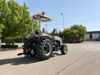 Tracteur agricole Ruijie pas cher 4x4 mini multi-puissance AWD/2WD à commande PLC avec garantie d'un an pour une utilisation en agriculture et en jardinage