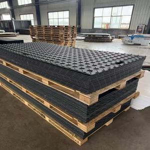 حصيرة أرضية مطاطية منقوشة لحماية الأرضيات في ورش العمل الصناعية الثقيلة والمستودعات - Product Image 1