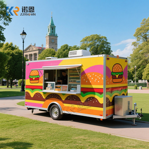 Remorque de Glaces, Camion de Glaces, Petit Chariot de Café, Pâtisseries, Desserts, Limonade, Chariot Mobile, Camionnette à Burgers, Remorque de Restauration - Product Image 5