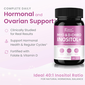 High Quality Shecome Myo-Inositol <b>Supplement</b> Support Hormone Balance for Women Myo-Inositol Capsules - Product Image 3