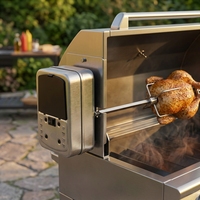 Kit de rôtissoire pour barbecue