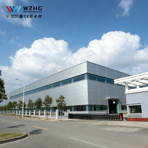 Entrepôt préfabriqué durable avec système de grue pour usage commercial, certifié ISO - Product Image 1